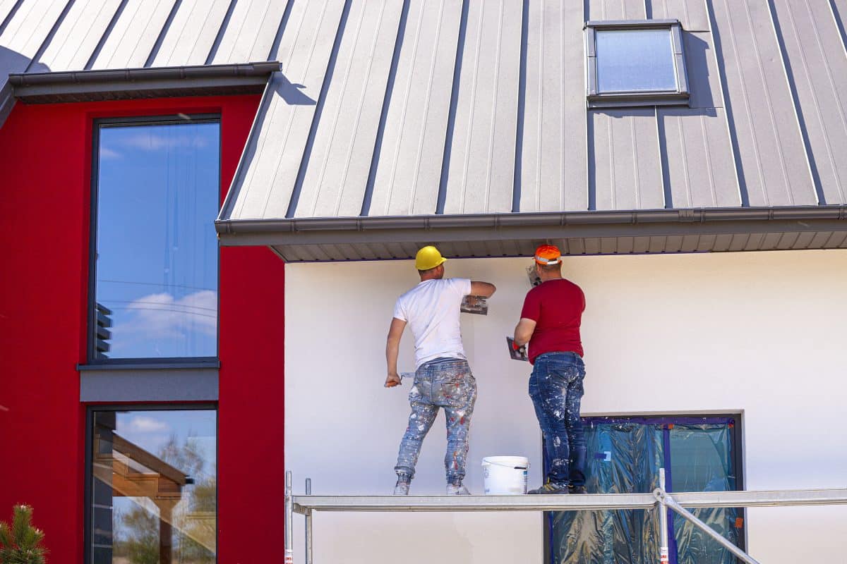 Peinture après travaux